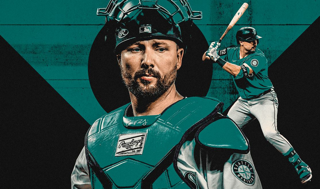 Cal Raleigh hitting his 60th home run of the 2025 season — September 24, 2025, T-Mobile Park vs. Colorado Rockies.